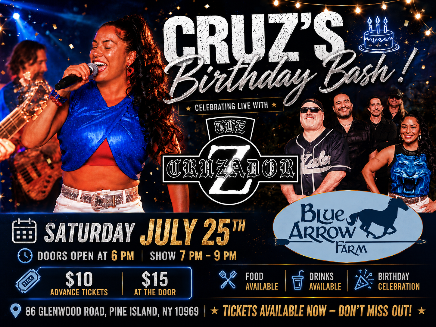 The Cruzadors Bind • July 25th • Click here for tickets!